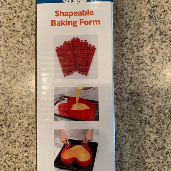 Chefs Best Shapeable Baking Form, 5 Pieces, red, Brand New , Baking Kitchen - Picture 2 of 3